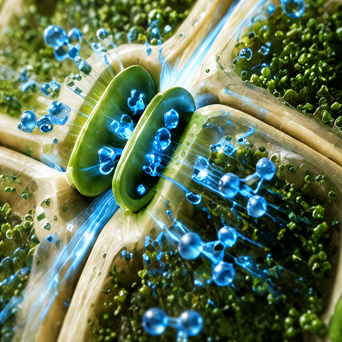 Smaller clusters absorbed faster through plant aquaporins