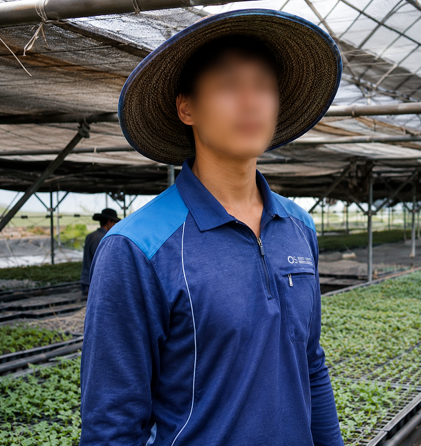 Mr. Park, farm owner, South Korea